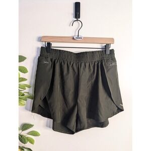 Liason the Label The Flow Shorts Olive Green Sz L
